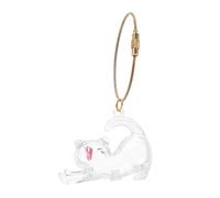 Abaodam Cat Hair Storage Box Fur Capsule Keychain Pet Hair Memorial Keepsake for Collecting