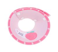 Abaodam Cat Recovery Collar Anti-scratch Soft Peach Pet Neck Collar S Size 19-24cm Post-surgery Protector for Cats
