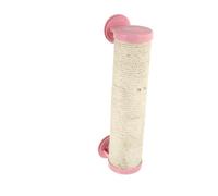 Abaodam Cat Scratching Post with Sturdy Base for Home Cats and Kittens Portable Pet Climbing with Abrasion-resistant Sisal Surface Creative Design for Indoor Play and Random Color