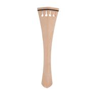 Abaodam Cello Tailpiece Replacement Maple Wood String Board with Ebony Inlay for Enhanced Sound Clarity and Stability Professional Performance
