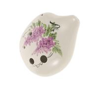 Abaodam Ceramic 6-hole Alto F Key Ocarina Musical Instrument for Adults with Wonderful Sound and Practical Use, Beginner Wind Instrument for Music Practice and Performance