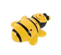 Abaodam Ceramic Bee Shape Ocarina Alto C Flute Instrument for Beginners Yellow Educational Musical Tool with Rich Sound Quality for Developing Rhythm and Creativity