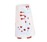 Abaodam Ceramic Giraffe Kettle Holder for Hamster Hedgehog Small Pets Water Bottle Stand Creative Animal Accessory Random Color Safe Odorless Material Decorative Pet Cage Random Color