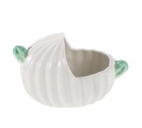 Abaodam Ceramic Hamster Sand Bath Box and Hideout, Small Cactus-shaped Pet Bathtub for Dust Bathing, Portable Small Animal Toilet and Bathing Accessory for Hamsters