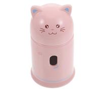 Abaodam Ceramic Hamster Water Bottle Holder Stable Base Rabbit Drinking Kettle Stand Pet Water Bottle Bracket Easy to Clean Wear-resistant Cat Shape Design for Home Use