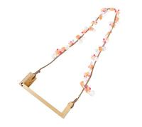 Abaodam Charming Baby Photo Props: Wooden Swing for Newborn Photography Milestone Sessions and Nursery