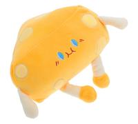 Abaodam Cheese-Shaped Plush Pillow Cushion 20X10X20Cm Soft Cozy Throw Pillow for Sofa Car Home Decor Cute Food-Themed Cheese Decor Cushion