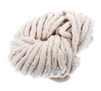 Abaodam Chenille Yarn Thick Acrylic Wool Single Strand 3 Meter White Hand-Woven Coarse Wool for Knitting Supplies and Chunky Blanket Crochet in UK