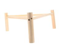 Abaodam Chicken Perch Stand Durable Roosting Bar for Chickens to Birds Coop Accessory for Poultry Safe Natural Wood Design Chickens Bird Training