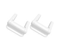 Abaodam Child Safety Door Handle Locks Plastic 2pcs to Prevent Pets Entering Dangerous Places at Home No Tools Needed Door Lever Locks for Toddlers and Children