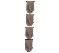 Abaodam Child Safety Locks 4pcs Window Stopper Child Glass Door Protection Rubber Sliding Door Locks