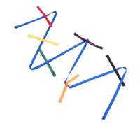 Abaodam Children Safety Walking Rope Toddler Preschool Outdoor Traction Rope Multiple Handholds for Group Walks, Sturdy and Secure Design for Boys and Girls Random Color