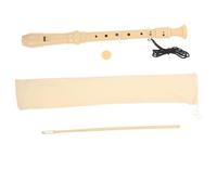 Abaodam Children's Practice Clarinet 8-hole Descant Recorder Student Wind Instrument Sturdy and Portable Music Instrument