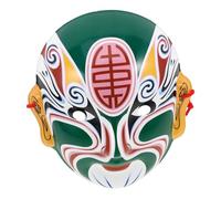Abaodam Chinese Style Face Changing Mask Decorative Cosplay Supply for Halloween Party Accessory Traditional Handcrafted Peking Opera Mask for Theatrical Performances and Cultural
