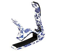 Abaodam Chinese Style Metal Acoustic Guitar Capo for String Guitars Lightweight Compact Design with Smooth One-hand Clamping Quick Key Change for Folk Country Music and Ukulele Easy to