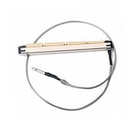 Abaodam Choice for Your Bass Guitar Pkp04 Piezo Pickup Wood Bass Parts High Performance and Sensitivity