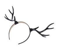 Abaodam Christmas Antler Headband Decorative Plastic Hair Accessories for Chic Unique Design for School Events and Xmas Photo Booth Props