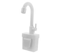Abaodam Circulating Water Kitchen Sink Faucet Replacement for Pretend Play Sinks Plastic Play Kitchen Appliance with Realistic Flow No External Water Needed