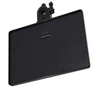 Abaodam Clamp Microphone Stand Tray Holder for Live Broadcast with Plastic Sound Card Shelf Easy Install Clip Stable Attachment for Mic and Music Stands Wipe Clean Surface