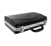 Abaodam Clarinet Carrying Case with Solid Protection and Well-planned Compartment Layout, Lightweight Abs and Velvet Material, Stylish Black Shoulder Bag Suitable for Outdoor Performances
