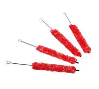 Abaodam Clarinet Cleaning Brush Set Suitable for Storage inside Or outside The Instrument Plush Material 4 Pcs Hanging and Drying Features Random Color for Woodwind Instruments