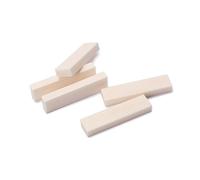 Abaodam Classical Guitar Bone Nut and Saddle Blank Buffalo Bone Material for Acoustic Electric Mandolin Banjo Ukulele Easy to Use Lightweight