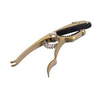 Abaodam Classical Guitar Capo for Electric Acoustic Instruments Golden Effortless Pitch and Excellent Grip for Musicians and Guitar Players