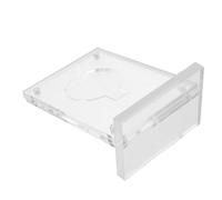 Abaodam Clear Acrylic Guitar Pick Display Case with Dust-resistant Sealed Design Full-view Collectible Plectrums Holder for Guitarists and Music Lovers Oxidation-resistant Storage Box with