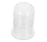 Abaodam Clear Glass Micro Landscape Terrarium Jar for DIY Moss Hydroponics Small Flower Vase for Desk Elegant Plant Dome Container for Home and Office Decor