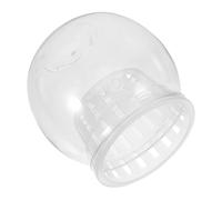 Abaodam Clear Plastic Fish Bowl Small Aquarium for Hydroponics Versatile Tabletop Decorative Fish Tank with Micro Landscape for Home and Office Decor