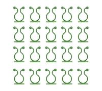 Abaodam Climbing Vine Plant Fixture Hooks 80Pcs Self-Adhesive for Smooth Walls Such As Tile and Glass Easy to Install for Indoor Plant Arrangement