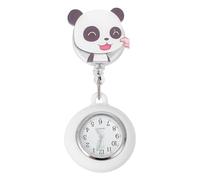 Abaodam Clip-on Nurse Watch with Quartz Alloy Material and Cute Panda-Shaped Design, Easy to Fix Nursing Pocket Watch for Healthcare Professionals