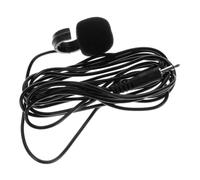 Abaodam Clip-on Wired Earhook Condenser Microphone for Wind Instruments 5m Cable Mini Microphone Pickup for Flute Harmonica Ocarina Karaoke and Video Recording