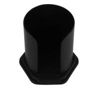 Abaodam Coffee Filter Paper Storage Stand Black Plastic Easy to Use Lightweight Simple and Elegant Design Large Capacity Accommodate Coffee Filter Papers for Home Kitchen