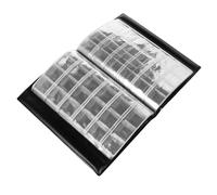 Abaodam Coin Collection Book Holder Album Transparent Storage Case for Coin Collectors Organizer Box for Banknotes and Collecting Supplies