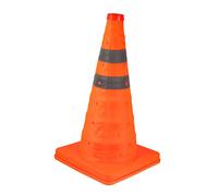Abaodam Collapsible Traffic Cone High Visibility Safety Cone with Reflective Bands for Training Agility and Parking Durable Marker for Schools Municipalities