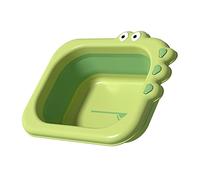 Abaodam Collapsible Wash Basin for Boy Girl Newborn Washbasin Safe Lightweight Design for Face Washing The Go for Showers