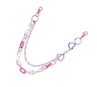 Abaodam Colorful Acrylic Heart Waist Chain Creative Pants Belt Chain for Women Party Dance Body Jewelry Accessory