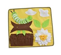 Abaodam Comfortable Bite Resistant Snuffle Mat for Dogs Puppy Sniff Pad Food Hiding Cushion Stress Relief Interactive Foraging Skin Friendly Durable Material for Slow Feeding and Scent