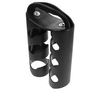 Abaodam Compact Plastic Dumbbell Rack for Home Gym, Small Hand Weight Storage Stand with Multifunctional Storage and Easy Access, for Fitness Centers and Workout Spaces, Sl lack Design