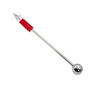 Abaodam Concert Practical Music Conductor Baton Stainless Steel with Polyester Handle Delicate Style Smooth Surface Easy Carry for Band Conductor Celebration Performance