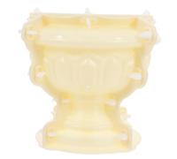 Abaodam Concrete Flower Pot Mold, Roman Planter Mold, Plastic, Flexible, Reusable for Flower Pot Making and Garden Use