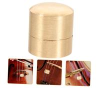 Abaodam Copper Cello Wolf Tone Mute in Golden Colour, Reduces Noise and Suppresses Wolf Notes, for Cello String Players Seeking Enhanced Sound Control and Performance