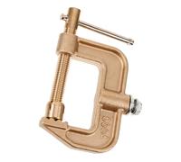 Abaodam Copper Ground Clamp for Welder with Excellent Electrical Conductivity and Even Clamping Force, Practical Welding Grounding Clamp Suitable for Machinery Manufacturing and Industrial