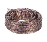 Abaodam Copper Mesh Elastic Wire for Hole Blocking and Repairs, Lightweight Copper Fabric Roll for Jewelry Making, Crafting, and Artistic Metal Screen Projects
