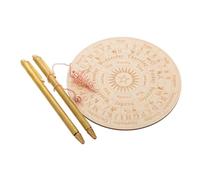 Abaodam Copper Spiritual Dowsing Rods Kit with Telescopic Rods Pendulum and Divination Mat for Ghost Hunting Paranormal Investigation and