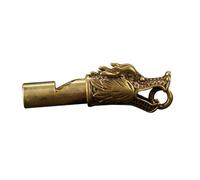 Abaodam Copper Whistle Keychain for Hiking and Outdoor Activities Whistle Key Ring for Emergency and Sports Use