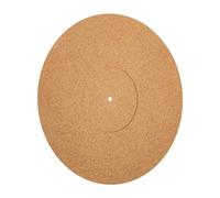 Abaodam Cork Record Protective Mat for Phonograph and Records Easy to Install Turntable Platter Mat with Increased Friction for Home Using