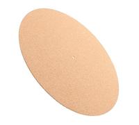 Abaodam Cork Turntable Mat Cork Slipmat Sound Damping and Scratch Prevention Khaki for Vinyl Records Suitable for Vinyl Record Players and Turntables, for Friends and Family Use