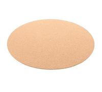 Abaodam Cork Vinyl Turntable Mat 297mm Diameter 3mm Thickness Natural Cork Slipmat for Vinyl Records Record Player Accessories Compatible Turntables